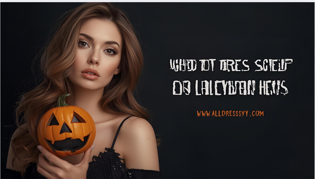 What to Dress Up on Halloween