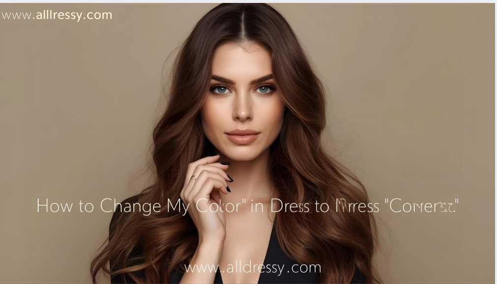How to Change My Skin Color in Dress to Impress