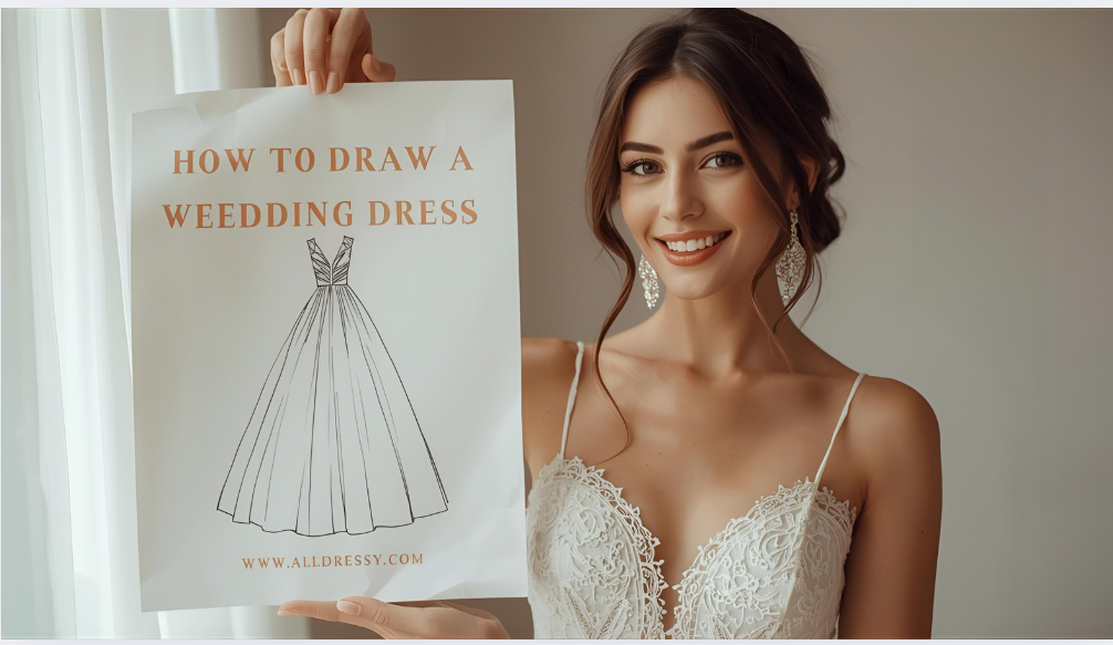 How to Draw a Wedding Dress
