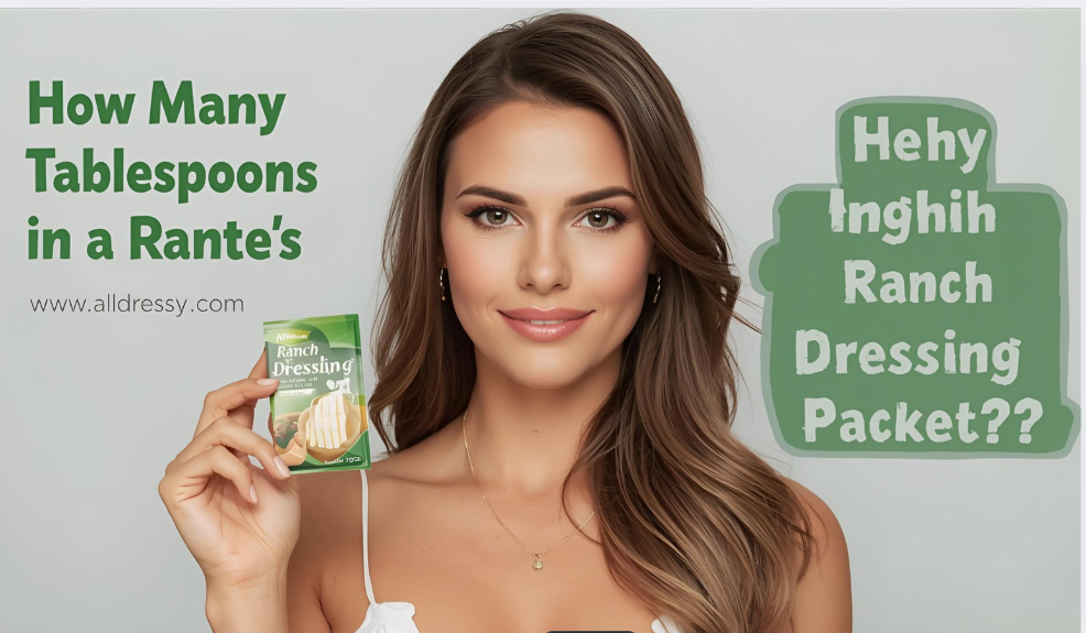 How Many Tablespoons in a Ranch Dressing Packet?