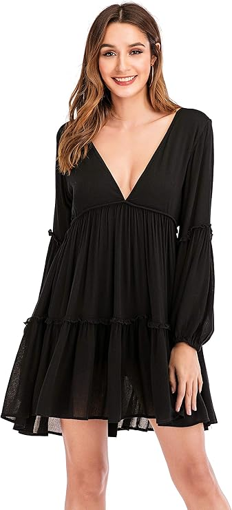 “R.Vivimos Deep V Ruched Bodycon Dress”