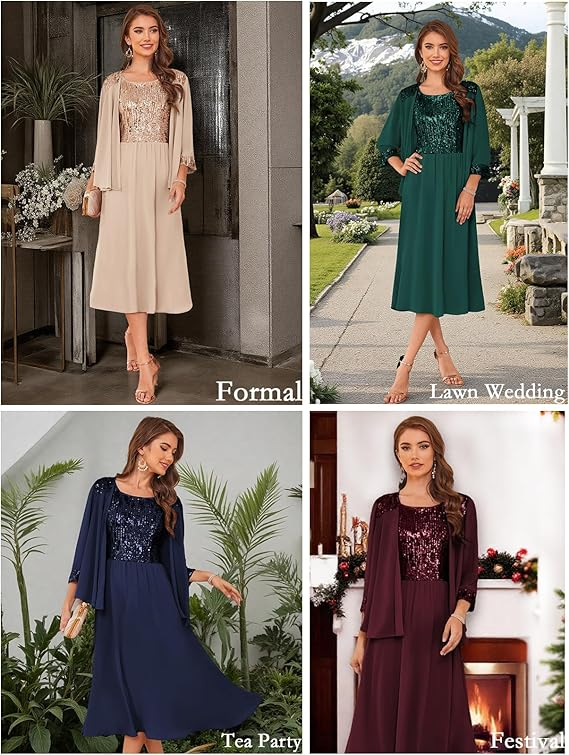 GRACE KARIN Lace Overlay Long Dress