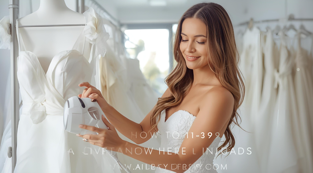 How to Steam a Wedding Dress