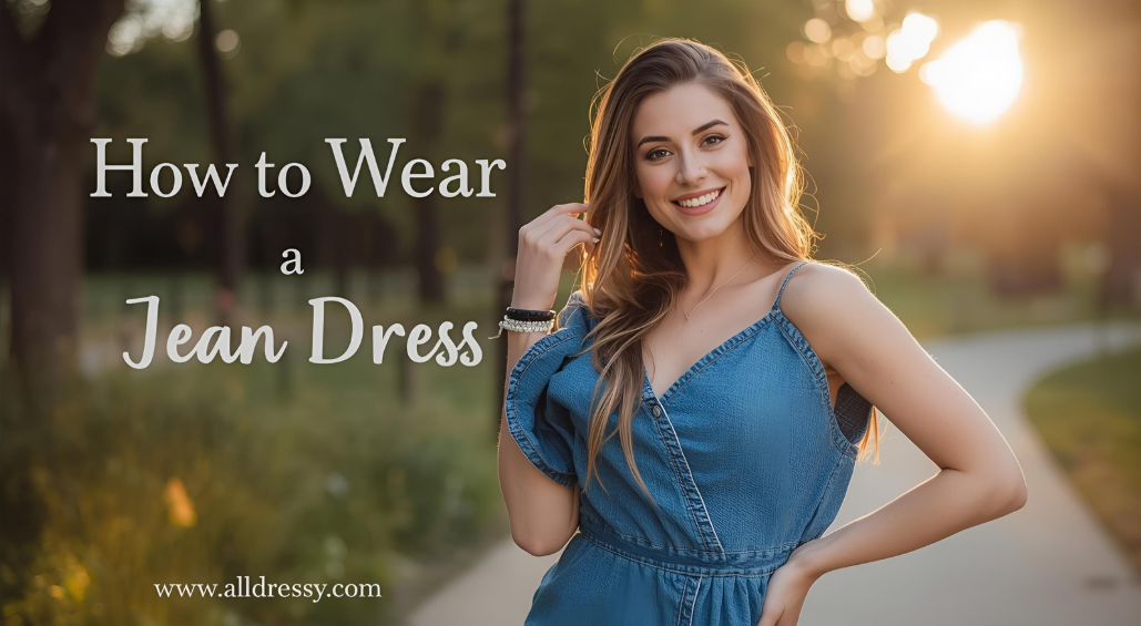 How to Wear a Jean Dress