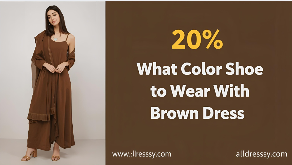 What Color Shoes to Wear With Brown Dress