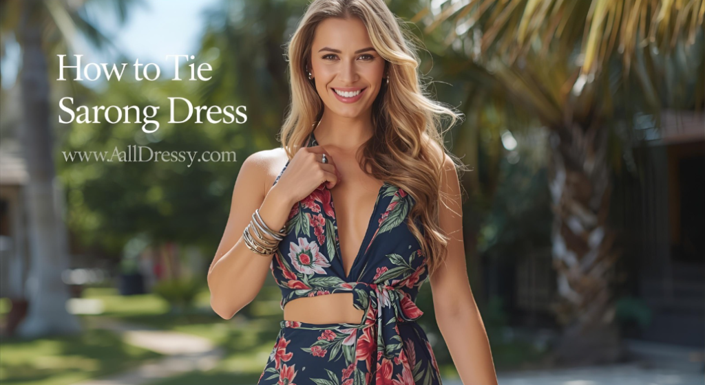 How to Tie a Sarong Dress