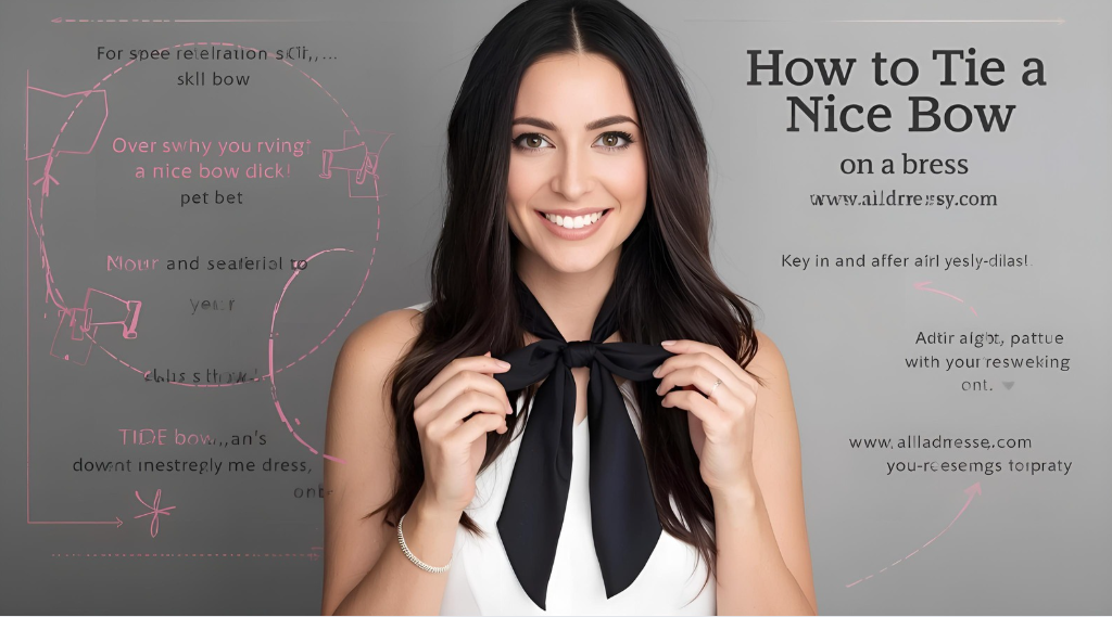 How to Tie a Nice Bow on a Dress