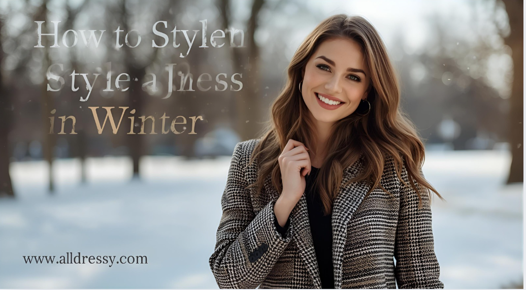 How to Style a Dress in Winter