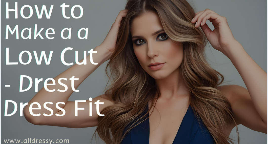 How to Make a Low Cut Dress Fit