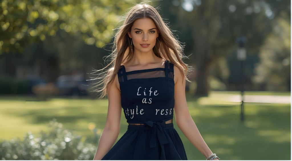 A-Line Cut Dress