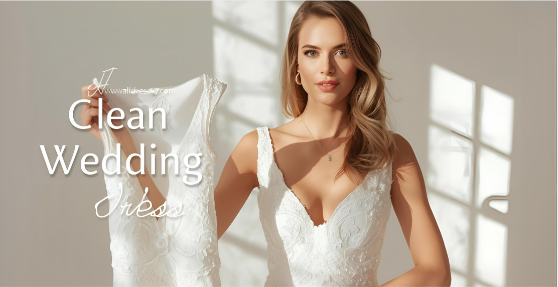 How to Clean Wedding Dress