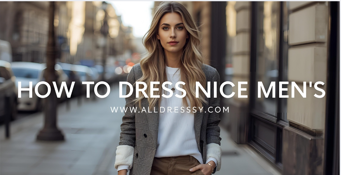 how to dress nice men