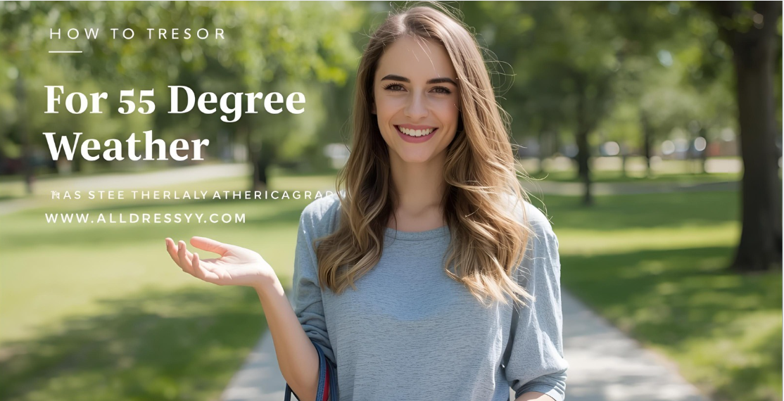 How to Dress for 55 Degree Weather