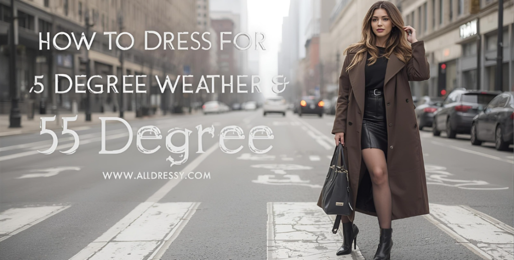 How to Dress for 55 Degree Weather