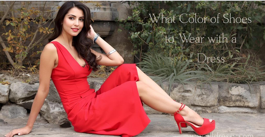 What Color of Shoes to Wear With a Red Dress
