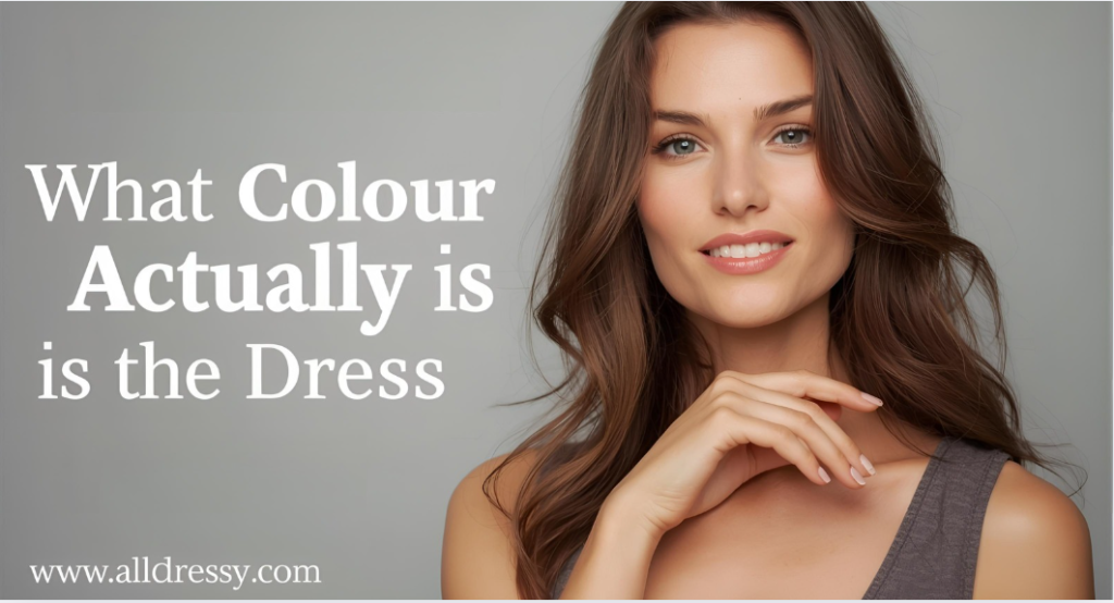 What Colour Actually Is The Dress