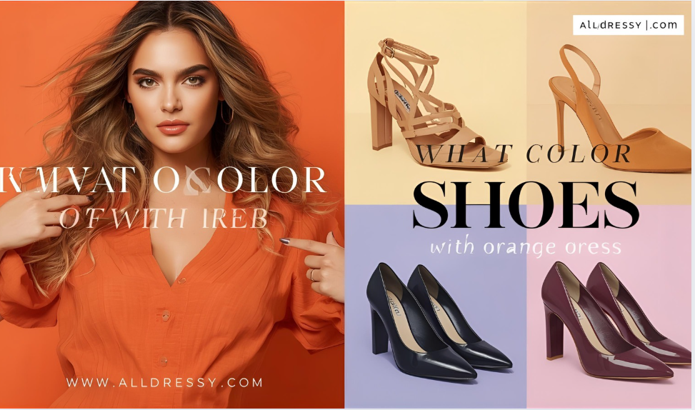 What Color Shoes With Orange Dress