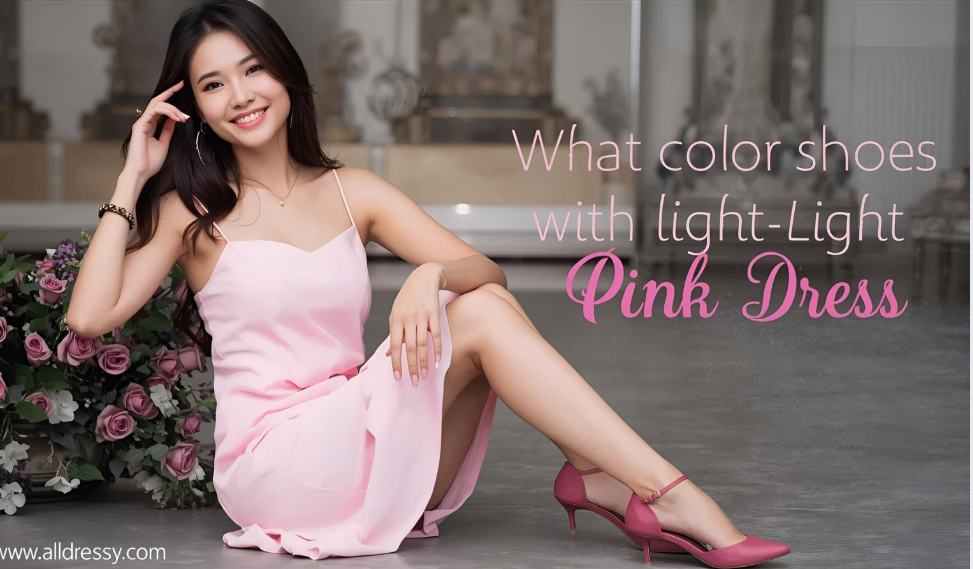 What Color Shoes With Light Pink Dress