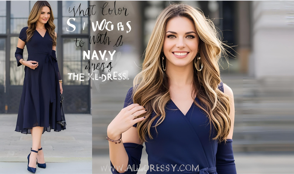 What Color Shoes to Wear With a Navy Dress