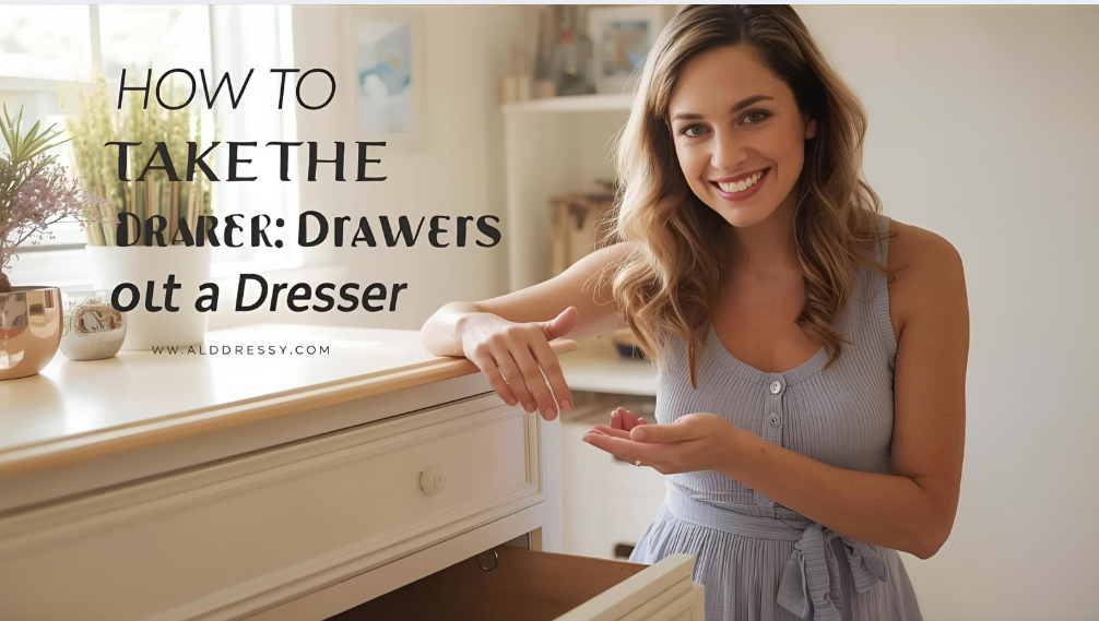How to Take the Drawers Out of a Dresser
