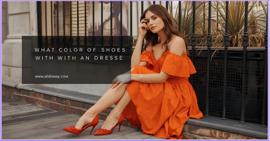 What Color of Shoes to Wear With an Orange Dress