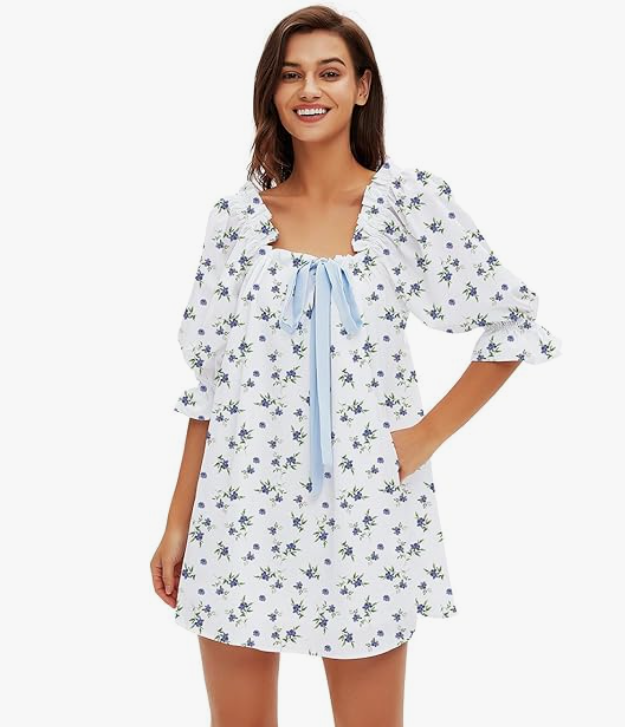 Yura Smocked Top Babydoll Dress
