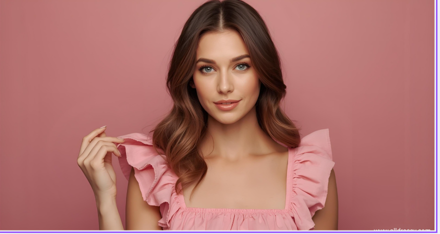 How to Draw Ruffles on Dresses