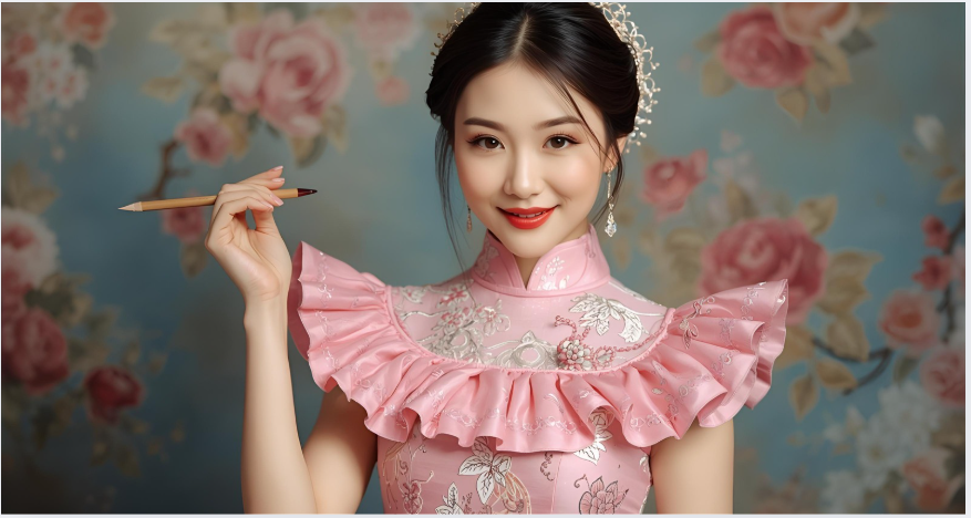 How to Draw Frills on a Dress