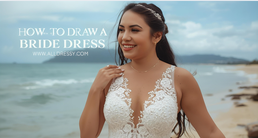 How to Draw a Bride Dress