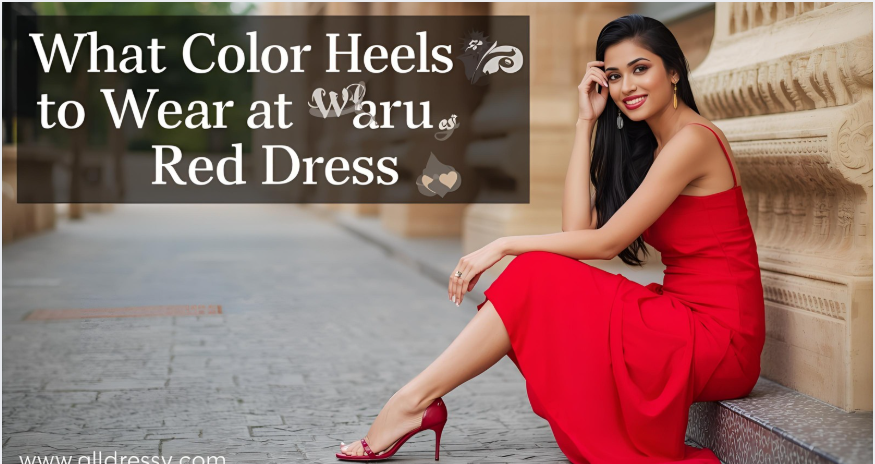 What Color Heels to Wear with Red Dress
