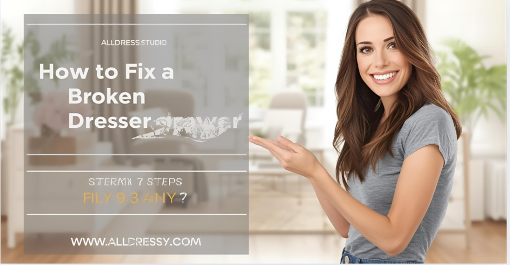 How to Fix a Broken Dresser Drawer