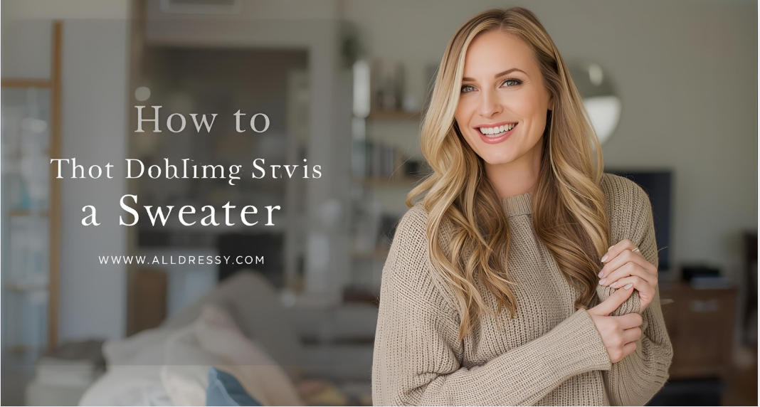 How to Dress Up a Sweater