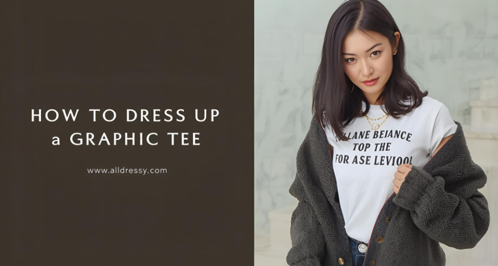How to Dress Up a Graphic Tee