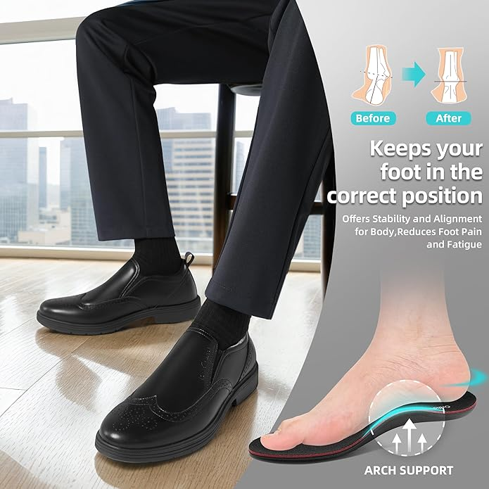 Momeca Men’s Orthopedic Dress Shoes Business Oxford