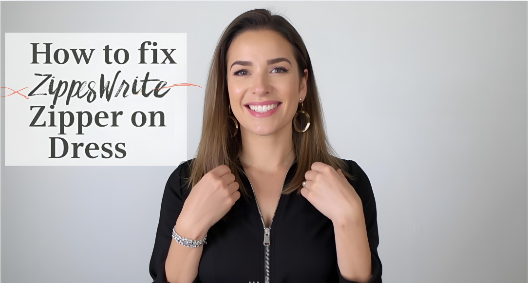 How to Fix Zipper on Dress