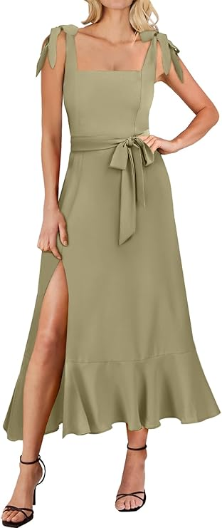 Anrabess Petite Off-Shoulder Ruffle Formal Gown