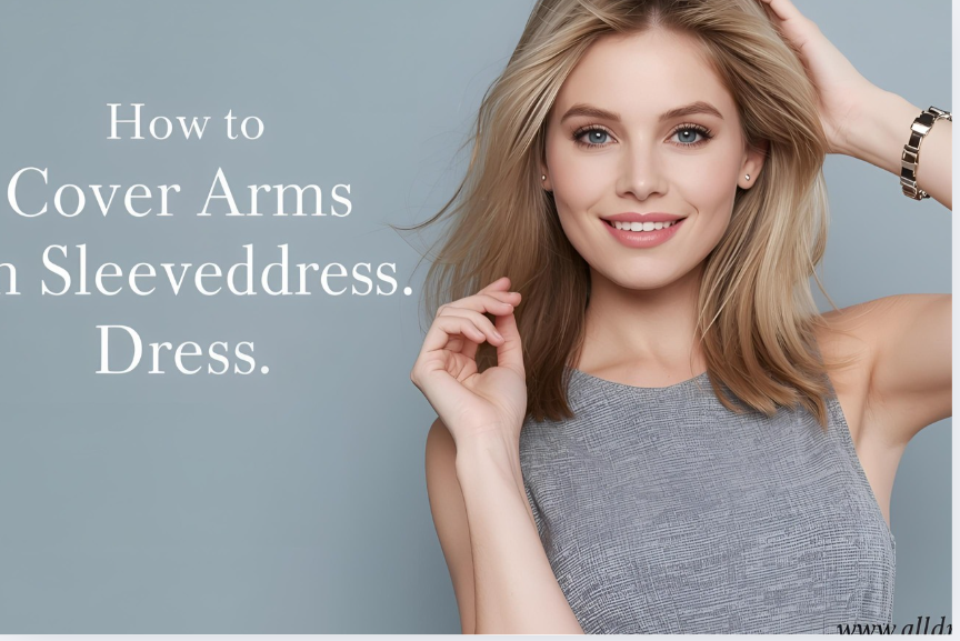 How to Cover Arms in Sleeveless Dress