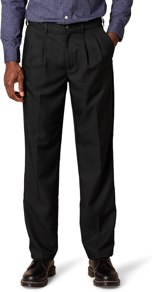 Amazon Essentials Men’s Classic-Fit Expandable-Waist Dress Pant
