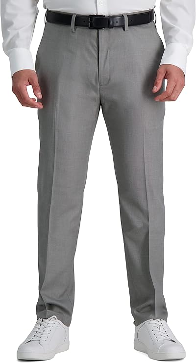 Kenneth Cole Reaction Men’s Solid Performance Slim Fit Dress Pant