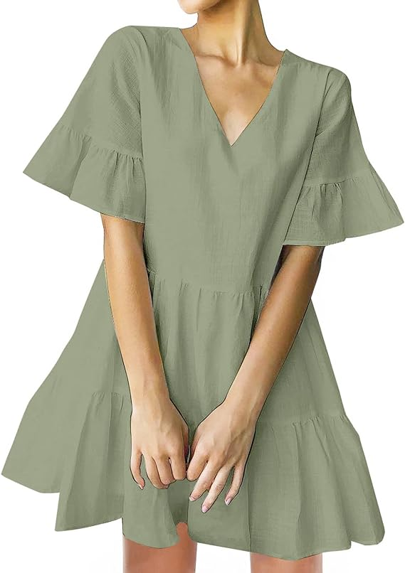 FancyInn Shift Dress with Pockets — Casual Comfort
