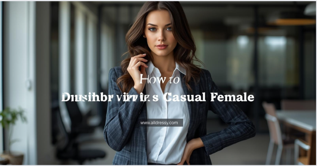 How to Dress Business Casual Female
