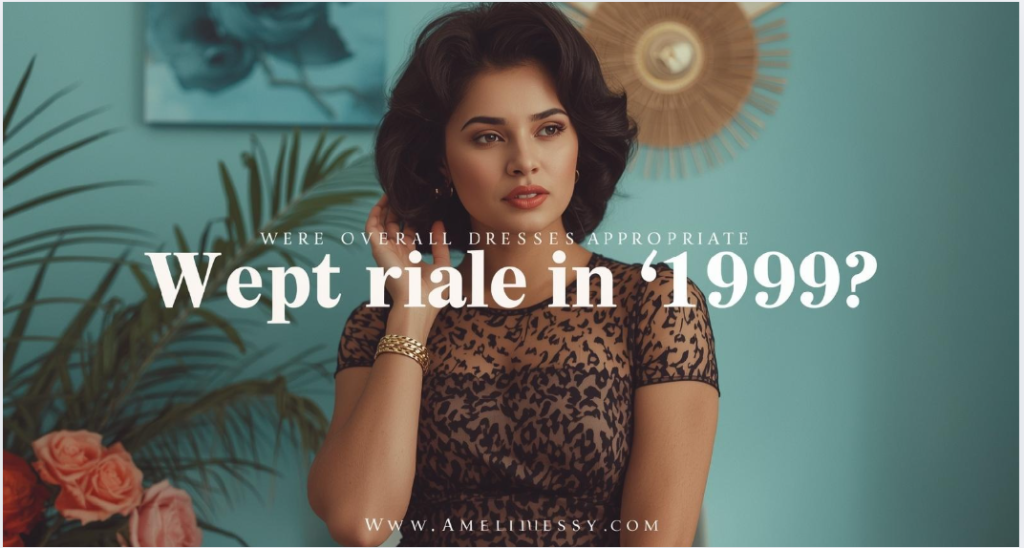 Were Overall Dresses Appropriate in 1969?