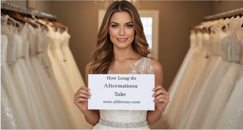 How Long Do Alterations Take Wedding Dress