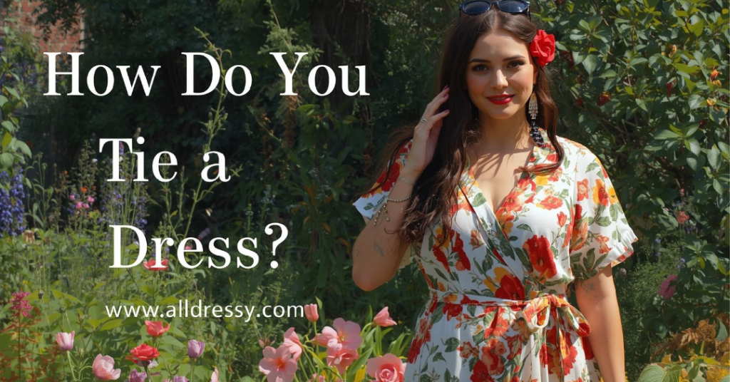 How Do You Tie a Wrap Dress