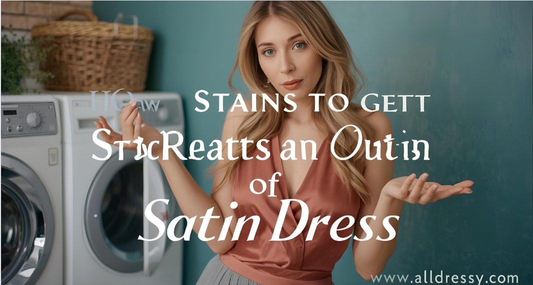 How to Get Stains Out of Satin Dress