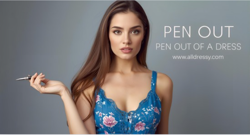 How to Get Pen Out of a Dress