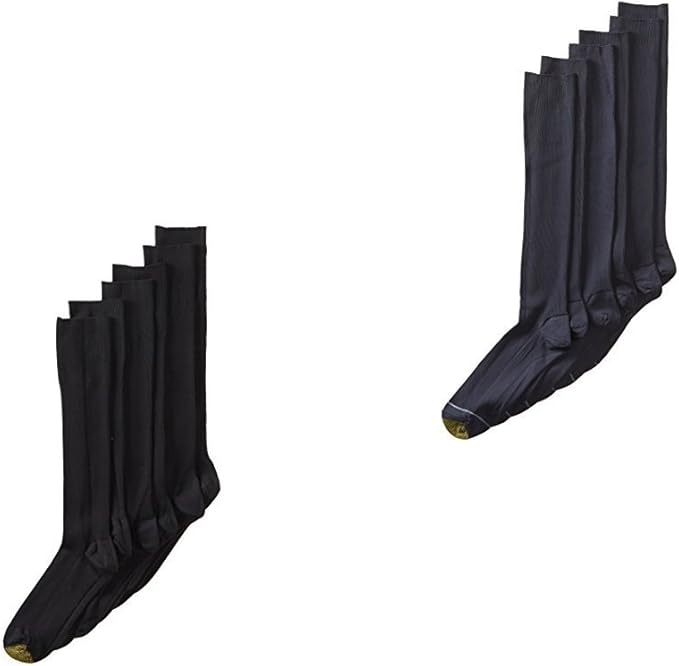 Gold Toe Men’s Metropolitan Over-The-Calf Dress Socks