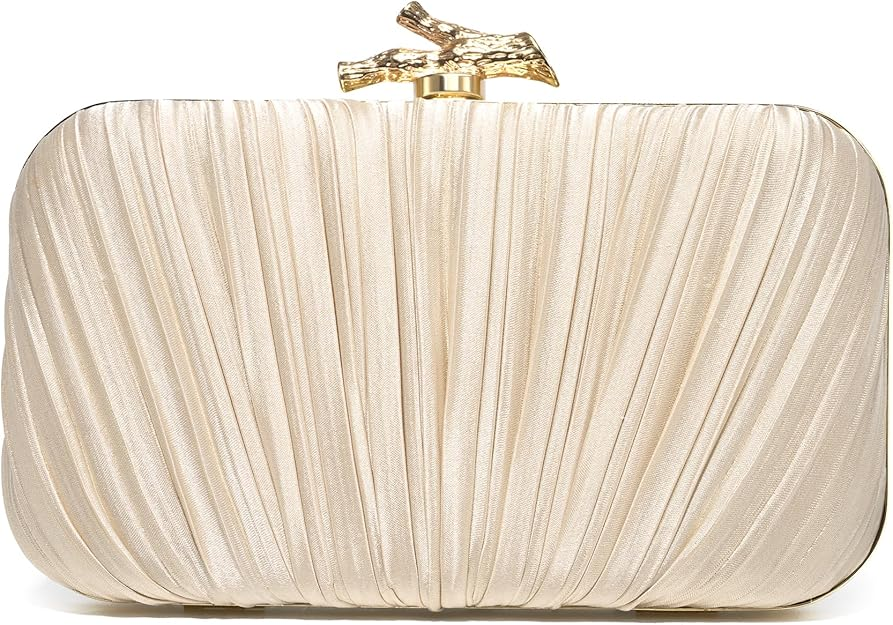 Women’s Satin Clutch Bag for Evening Affairs