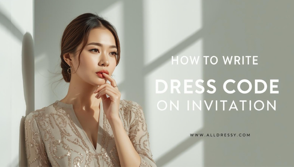 How to Write Dress Code on Invitation