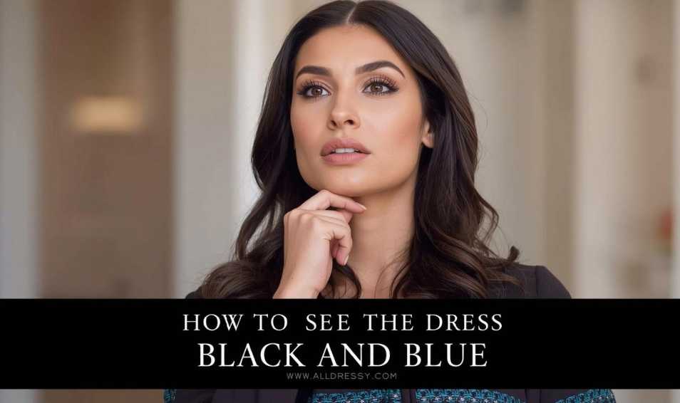 How to See the Dress Black and Blue